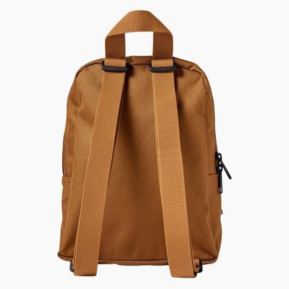Mini Backpack Brown Duck Small Unisex Adjustable Shoulder Bag for Daily Use